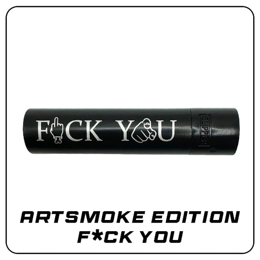 Clipper Metall Feuerzeug: ARTSMOKE Edition - F*ck You inkl. Geschenkbox