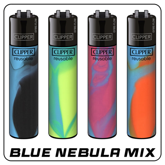 Clipper Feuerzeuge | Blue Nebula Mix