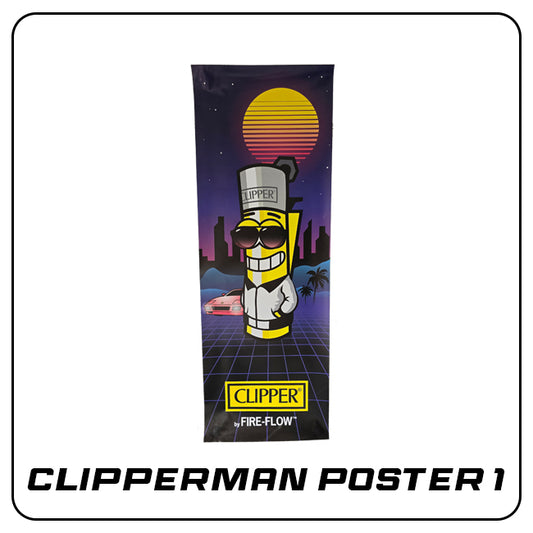 Clipperman Poster 84cmx26cm