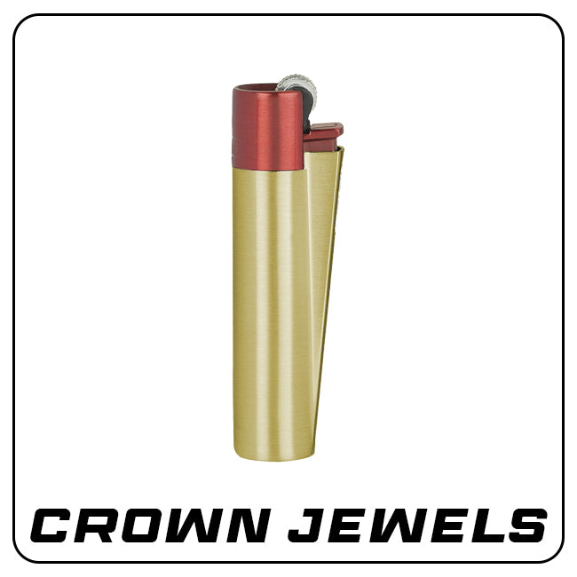 Clipper Metall Feuerzeug: Crown Jewels inkl. Geschenkbox