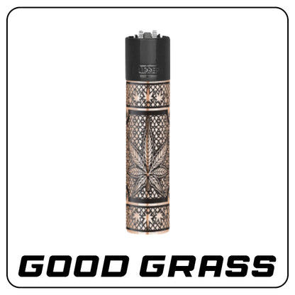 Clipper Metall Feuerzeug: Good Grass inkl. Geschenkbox