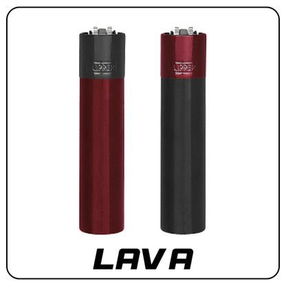 Clipper Metall Feuerzeug: Lava inkl. Geschenkbox