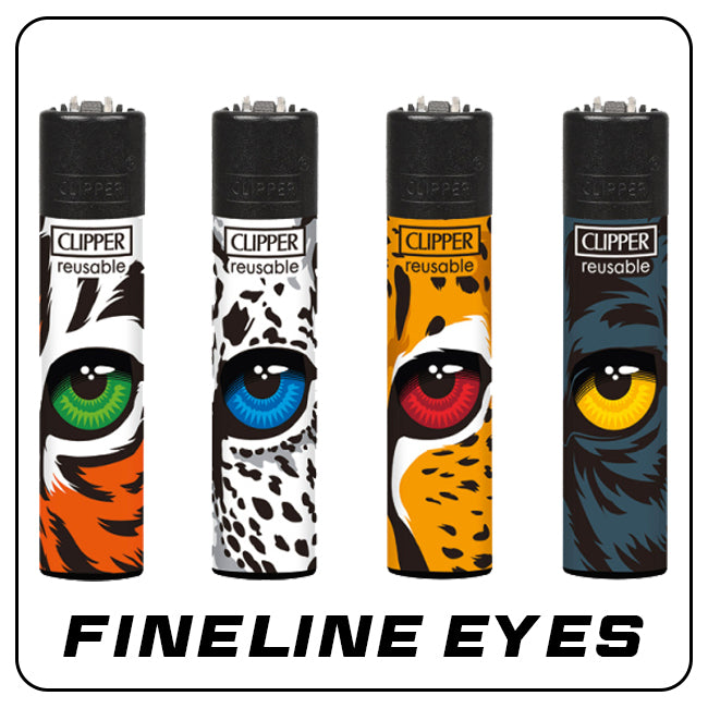 Clipper Large Fineline Eyes