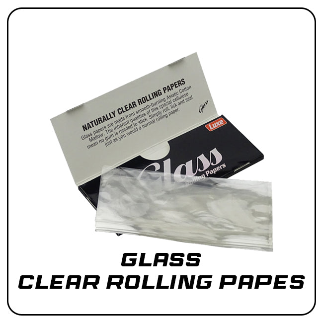 Luxe GLASS Cellulose Papers King Size je 40 Blatt