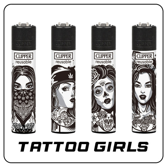 Clipper Large TATTOO GIRLS